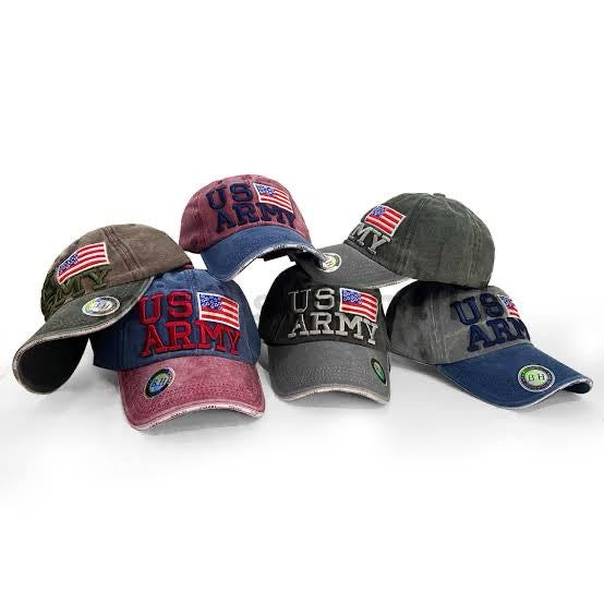 ARMY denim cap