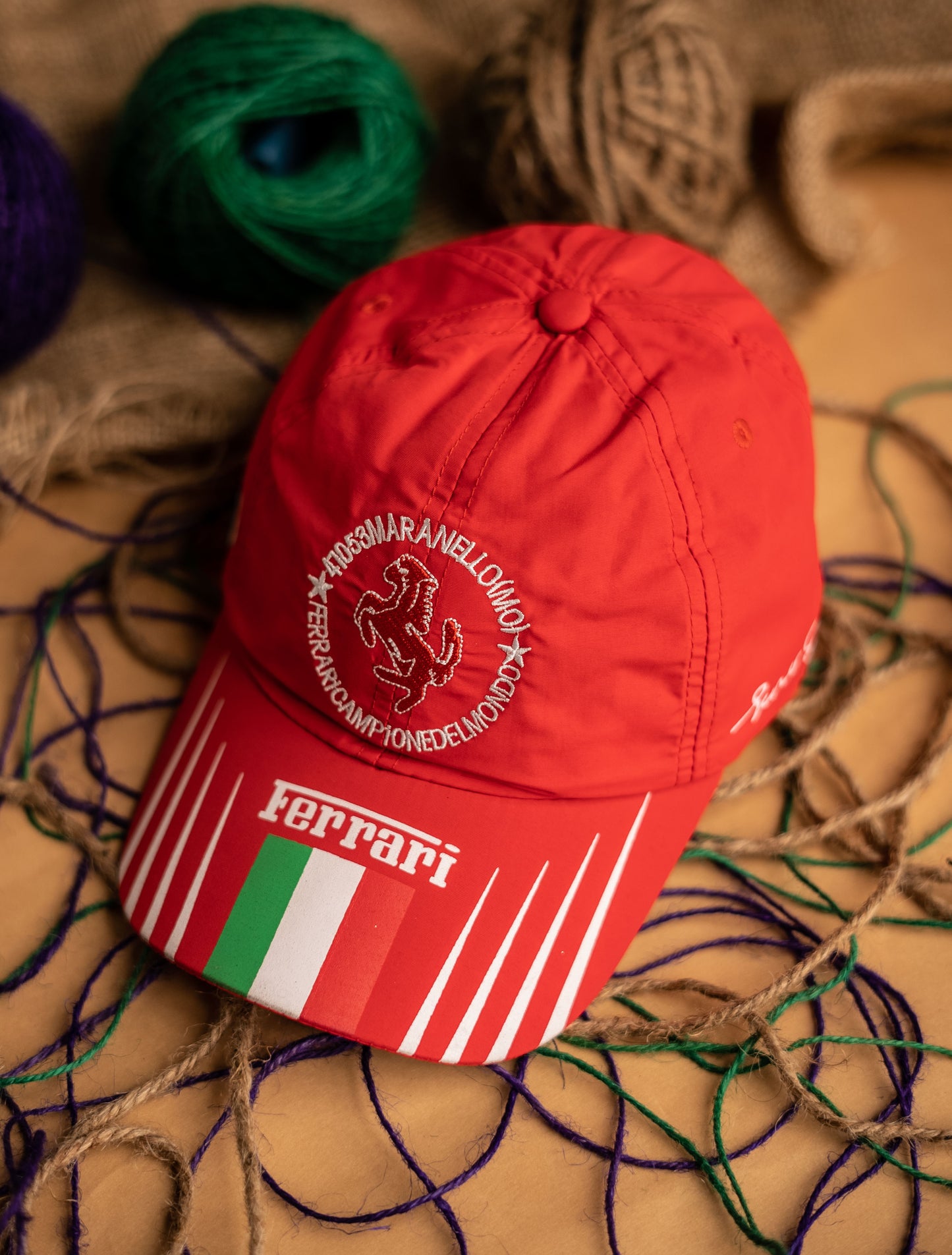 Red Rari Cap
