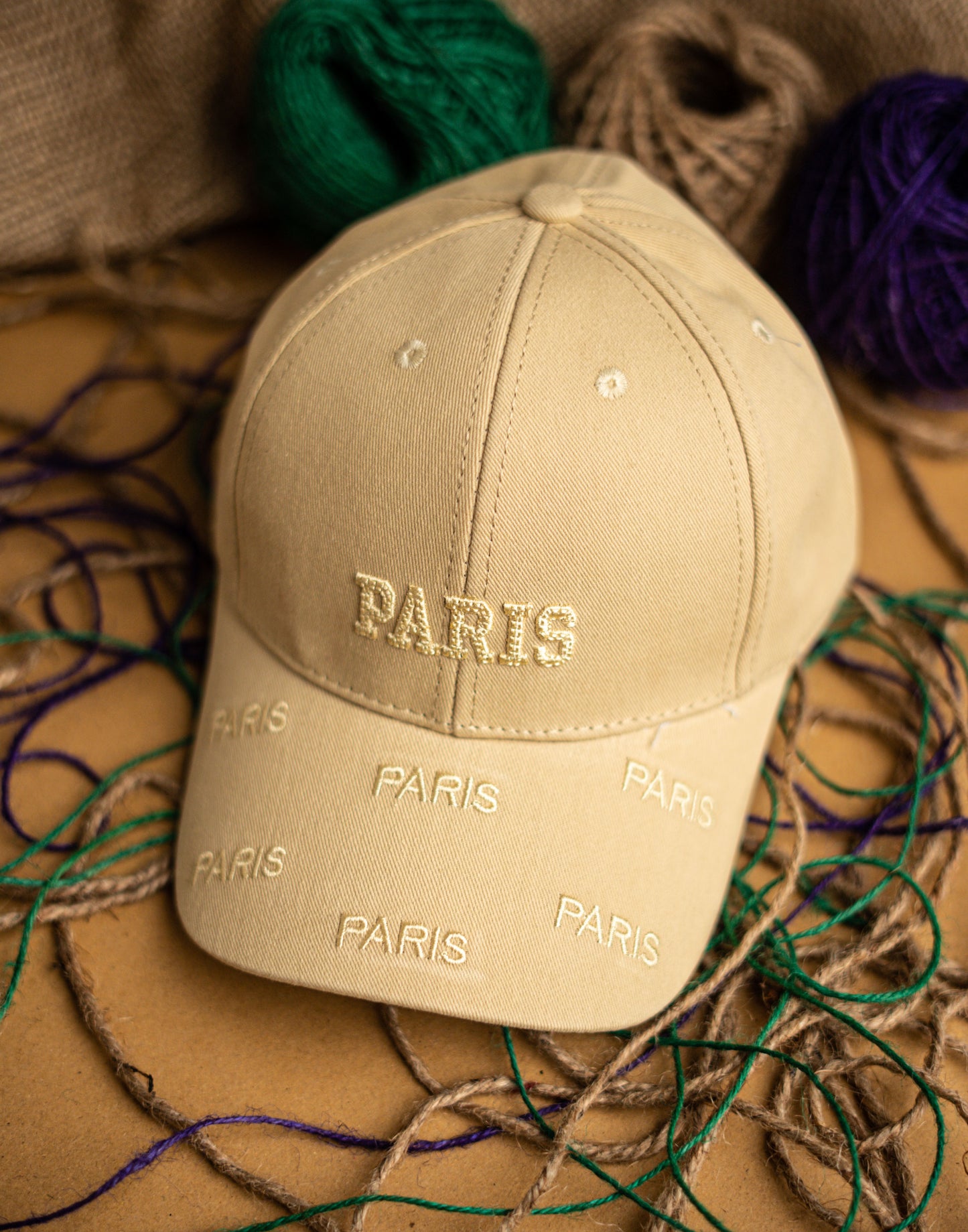 Golden Paris Cap