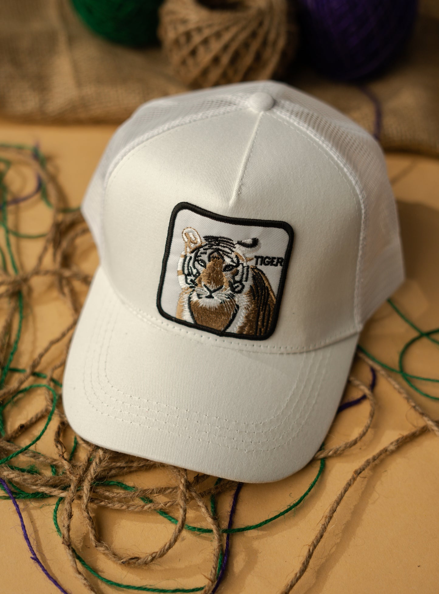 White Tiger Premium Cap 01