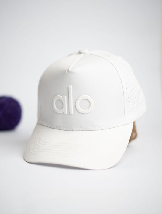 White ALO Premium Cap