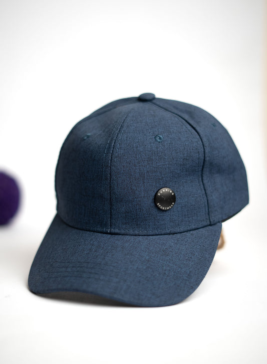 Blue Button Premium Cap