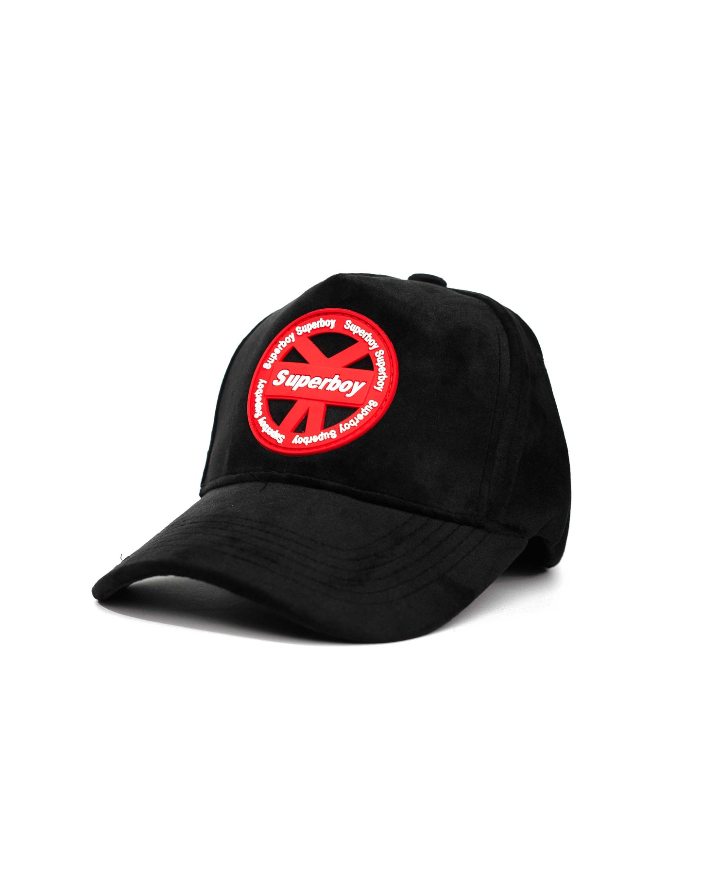 Black Superboy Suede Cap