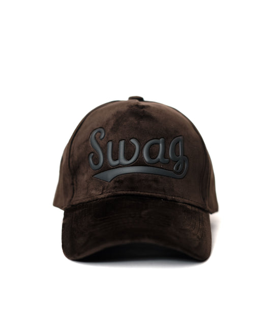 Brown Swag Suede Cap