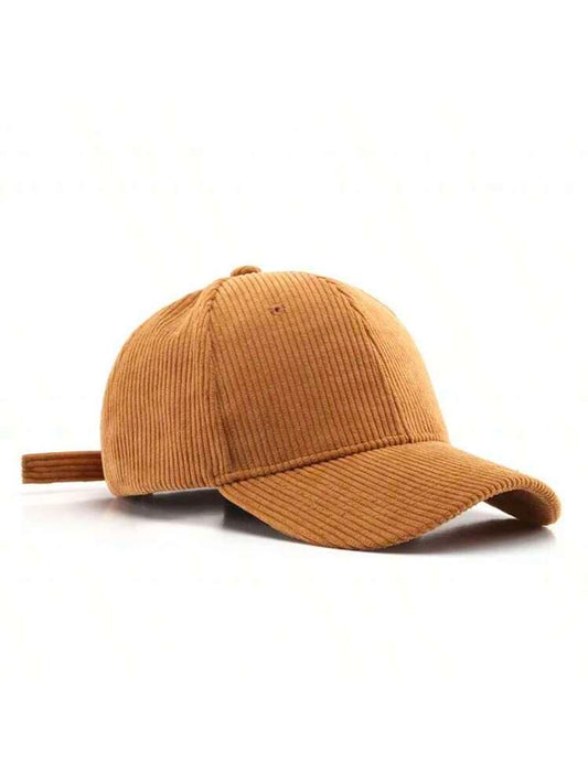 Peach corduroy premium cap