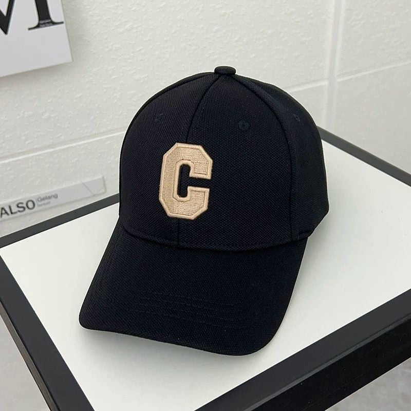 Black C cap