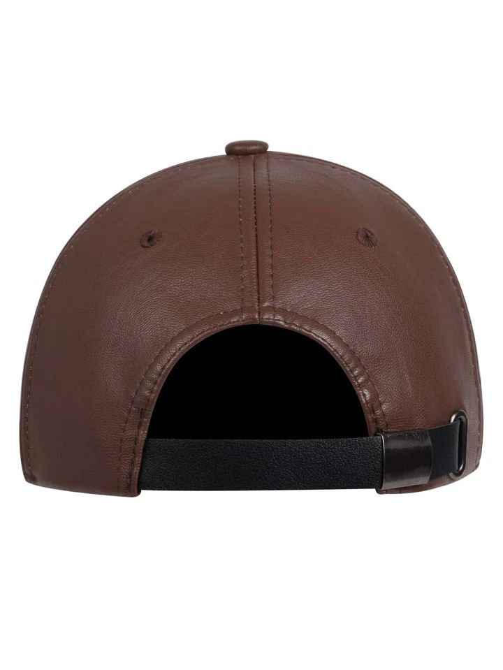 Light Brown Leather Premium Cap