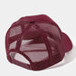 Maroon Net Cap