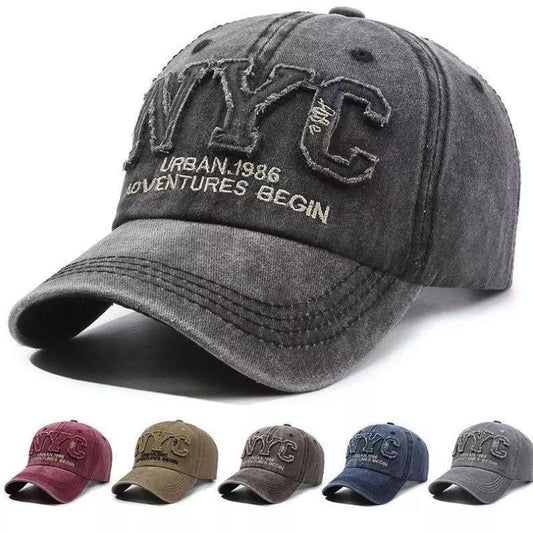 NYC premium denim cap