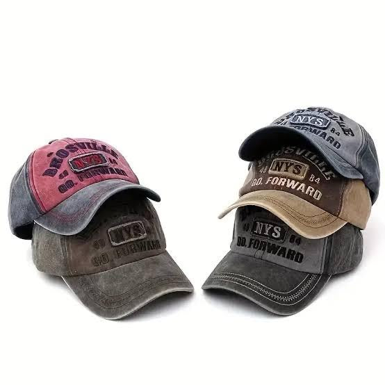 NYS premium denim cap
