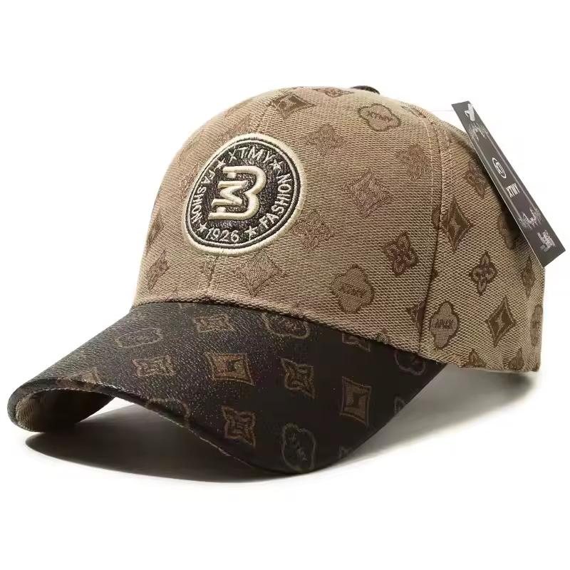 Brown designer premium cap