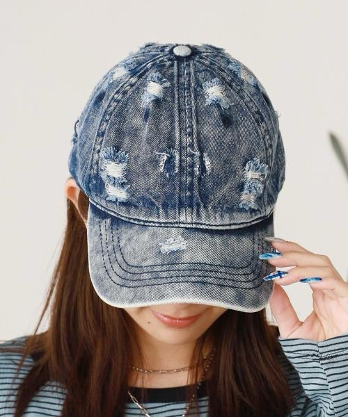 Damage denim premium cap 003