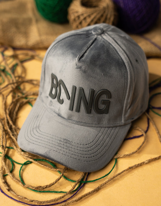 Grey Being Suede Premium Cap