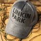Grey Linkin Park Suede Premium Cap