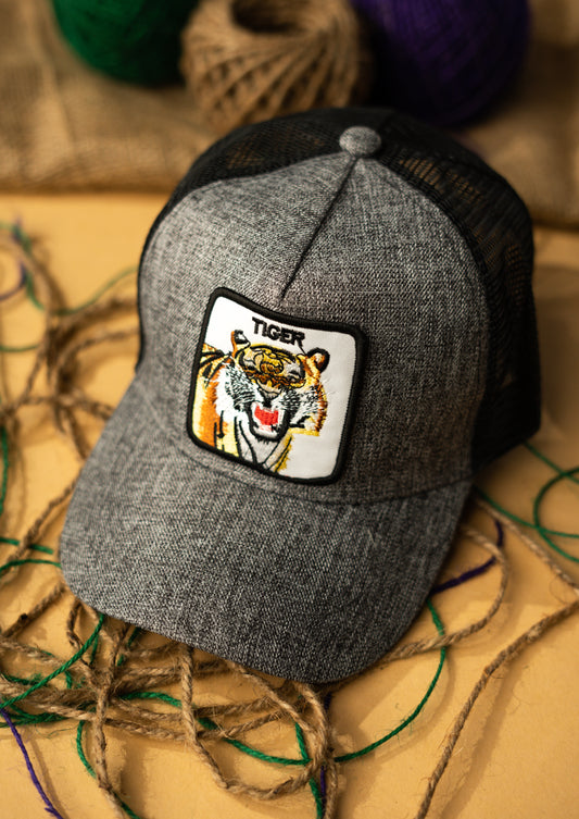 D Grey Tiger Premium Cap