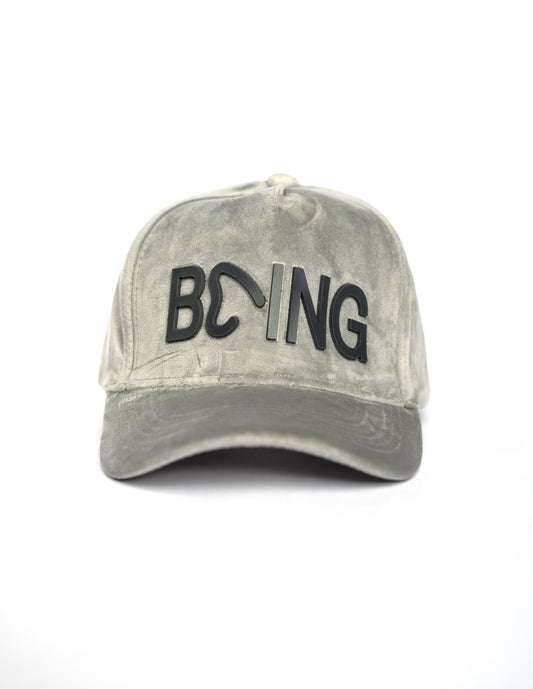 Grey Being Suede Premium Cap
