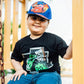 Blue Cars Kids Cap  (6 to 13 years
