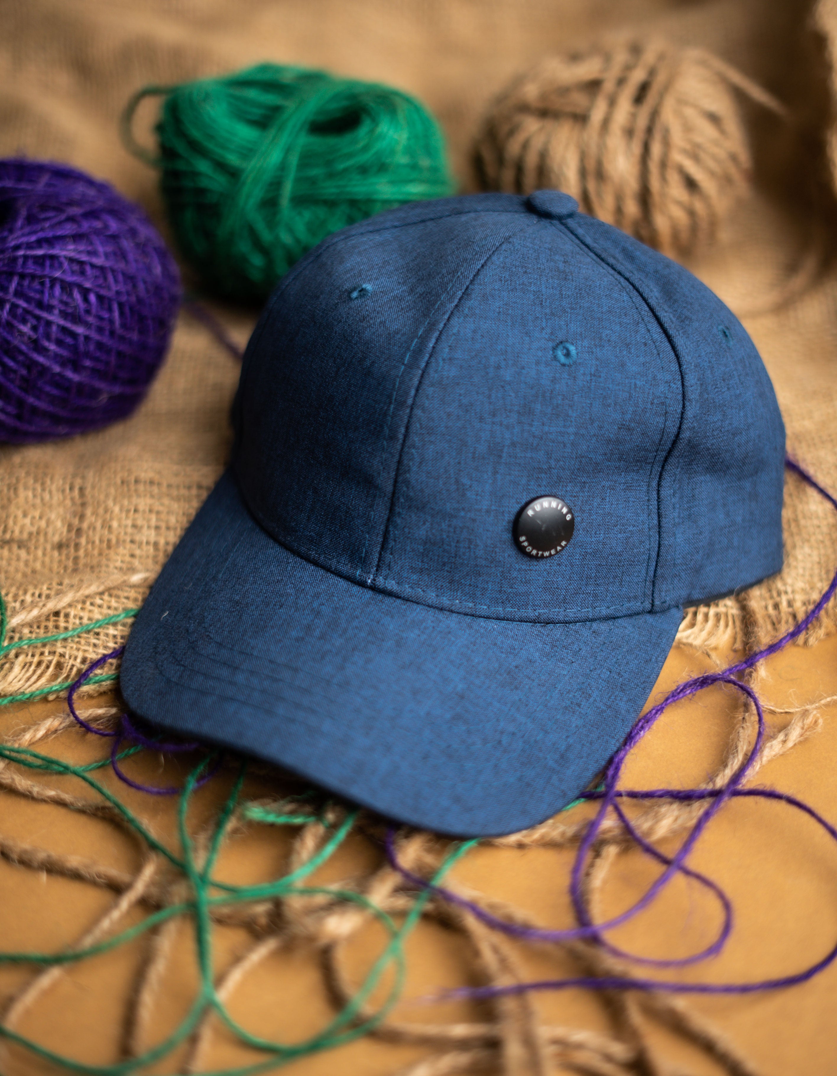 Blue Button Premium Cap – Caps Club