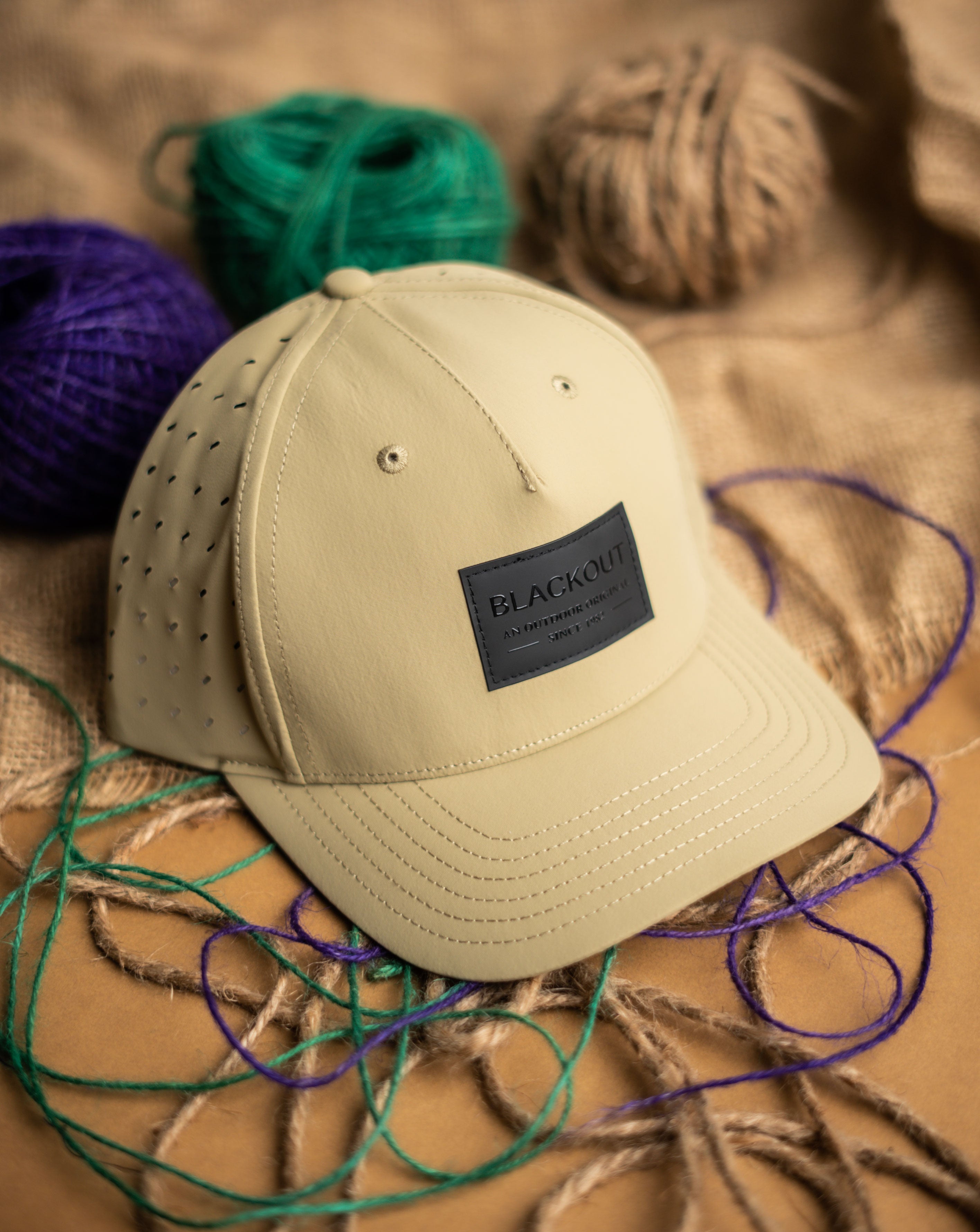 Biege Ransom's Biege Blackout Premium Cap – Caps Club