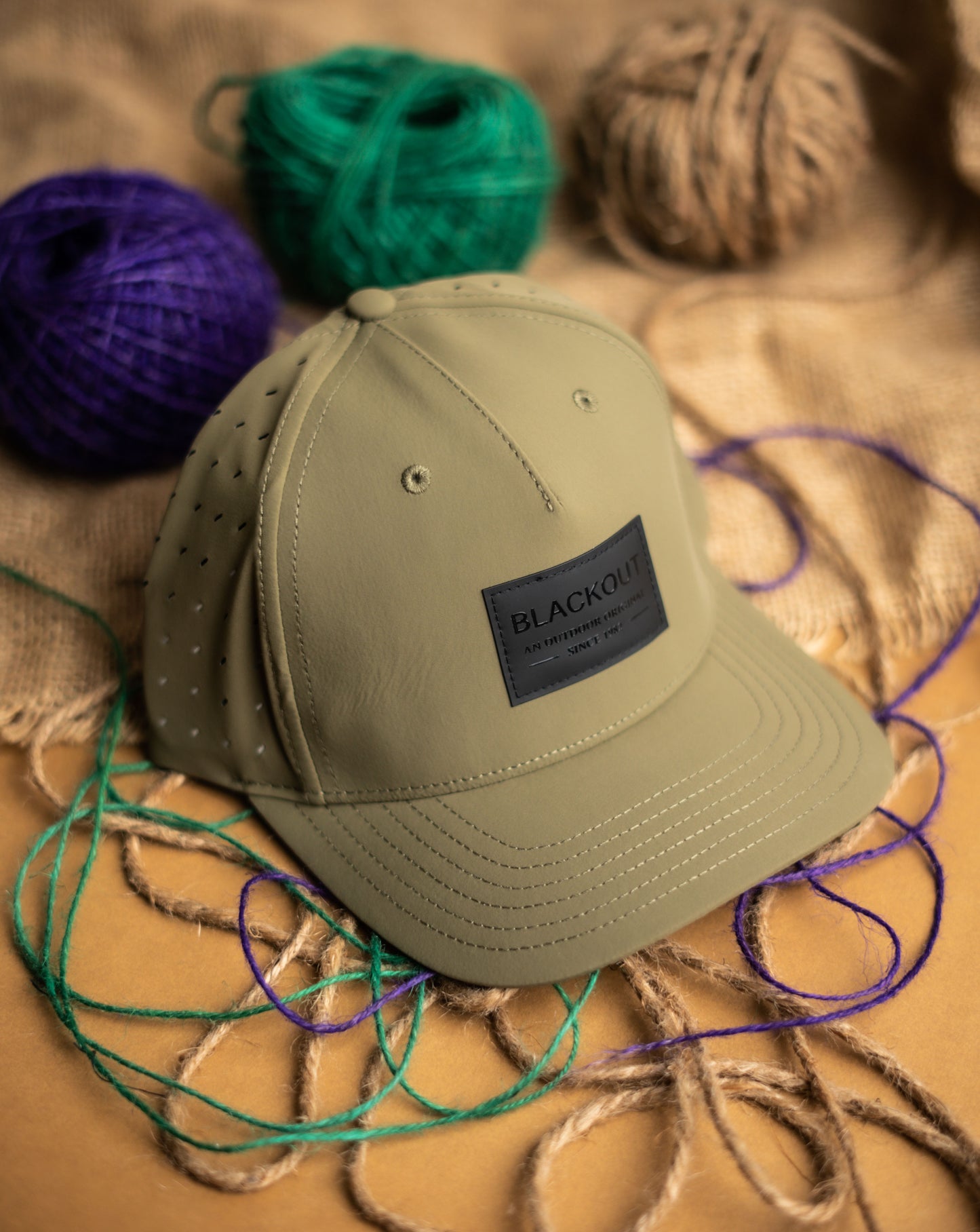 Green Patch Premium Cap
