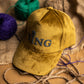 Yellow King Suede Cap