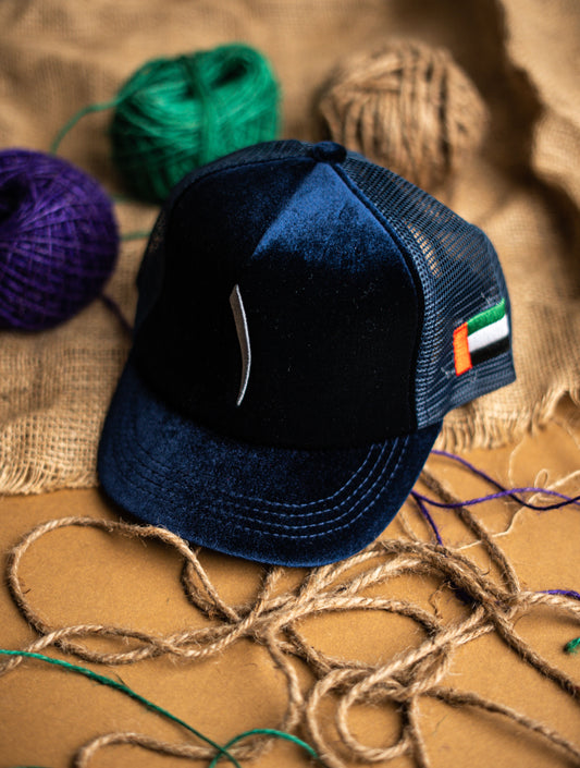 Blue 1 Net Cap