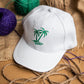 White Green Tree Cap