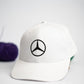 White Merc Cap