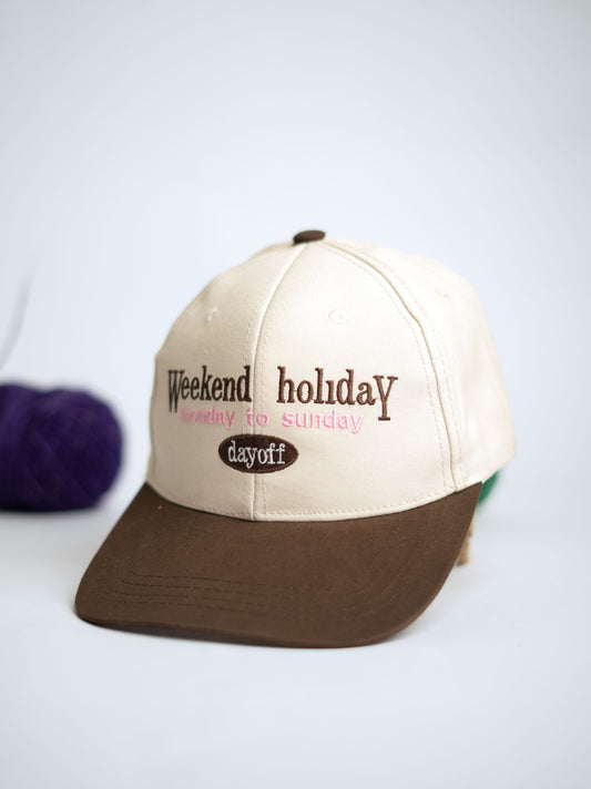 Brown Weekend Cap