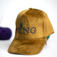 Yellow King Suede Cap