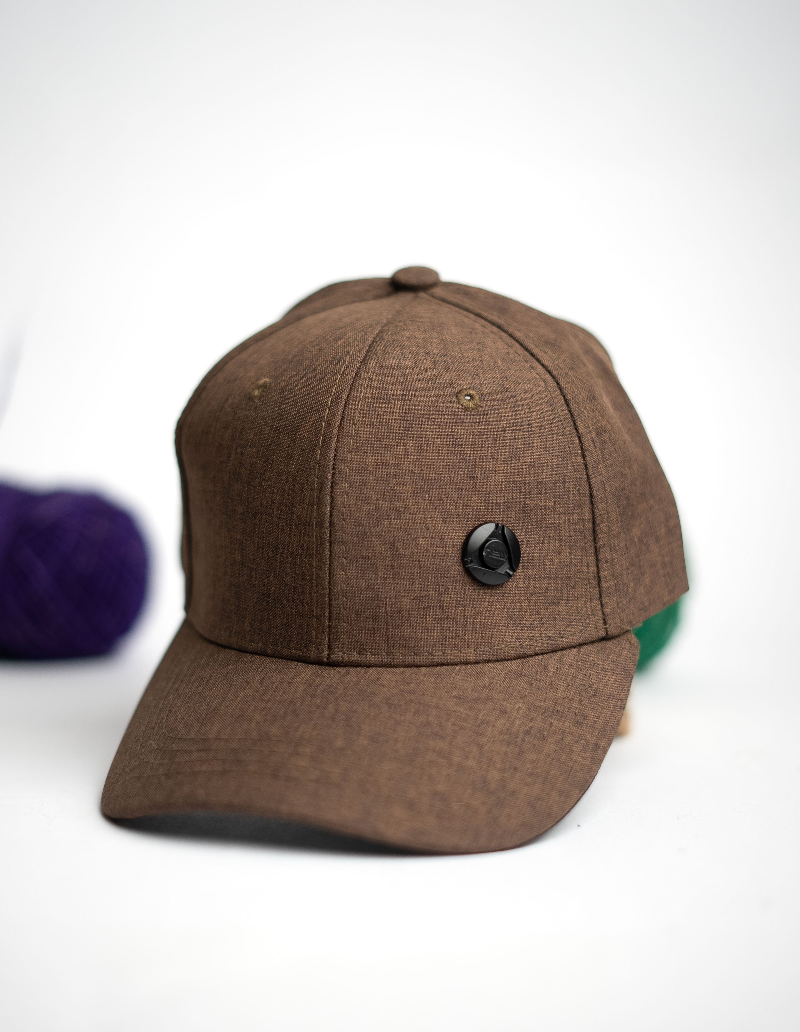 Brown Button Premium Cap – Caps Club