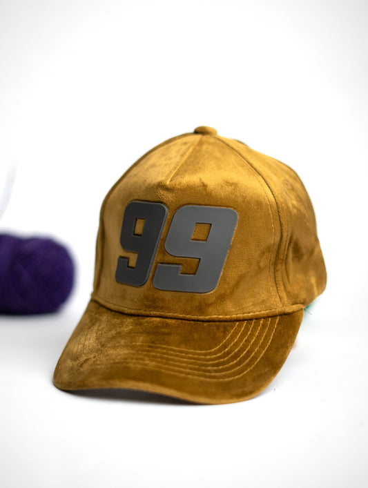 Yellow 99 Suede Cap