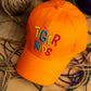 Orange Tiger Kids Cap