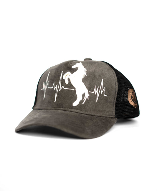 Grey Horse Premium Cap
