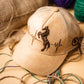 Biege Horse Premium Suede Cap