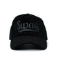Black Swag Suede Cap