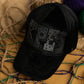 Black KPE Suede Cap