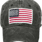 Grey Flag Denim cap
