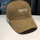 Brown Boston denim cap
