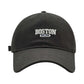 Black Boston denim premium cap
