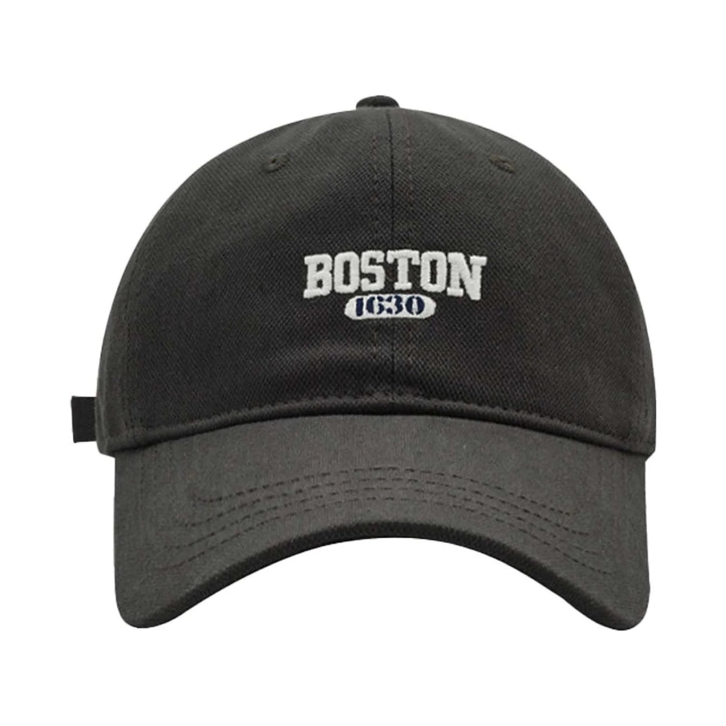 Black Boston denim premium cap