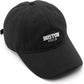 Black Boston denim premium cap