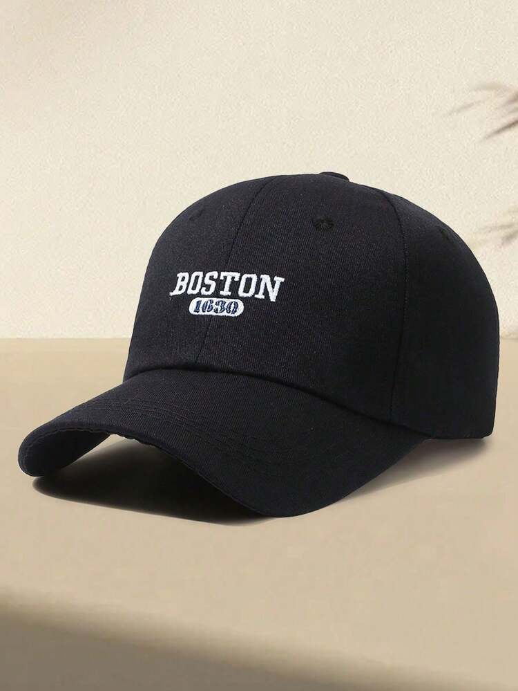 Black Boston denim premium cap