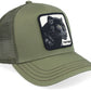 Olive green Panther premium cap