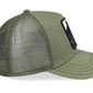 Olive green Panther premium cap