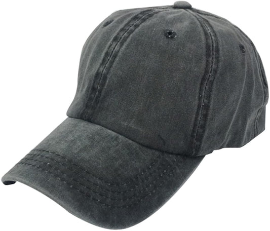 Greyish Denim Cap