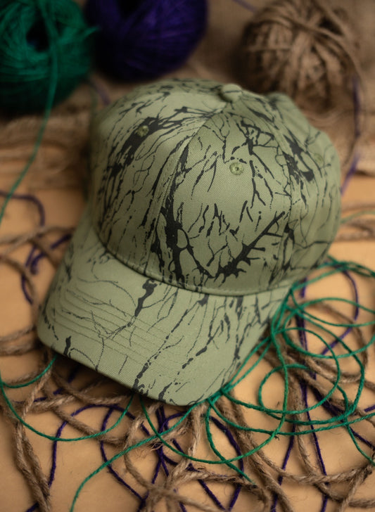 Camou green textured Cap