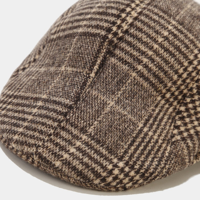 Brownish peaky blinder cap 012