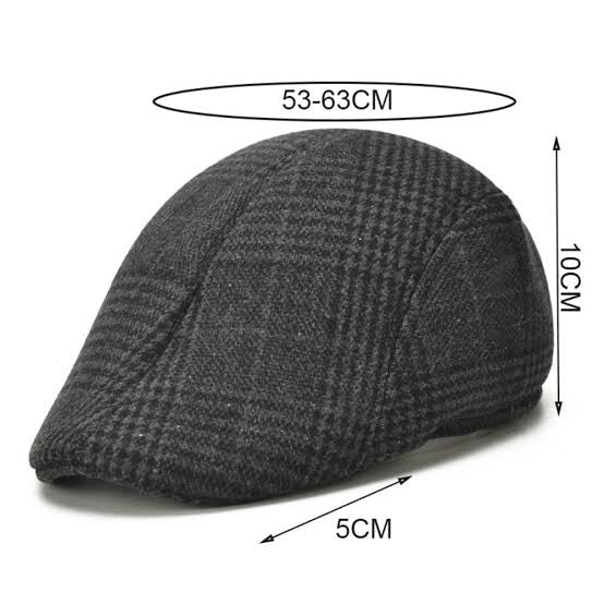 Greyish peaky blinder cap 011