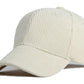 Beige corduroy premium cap